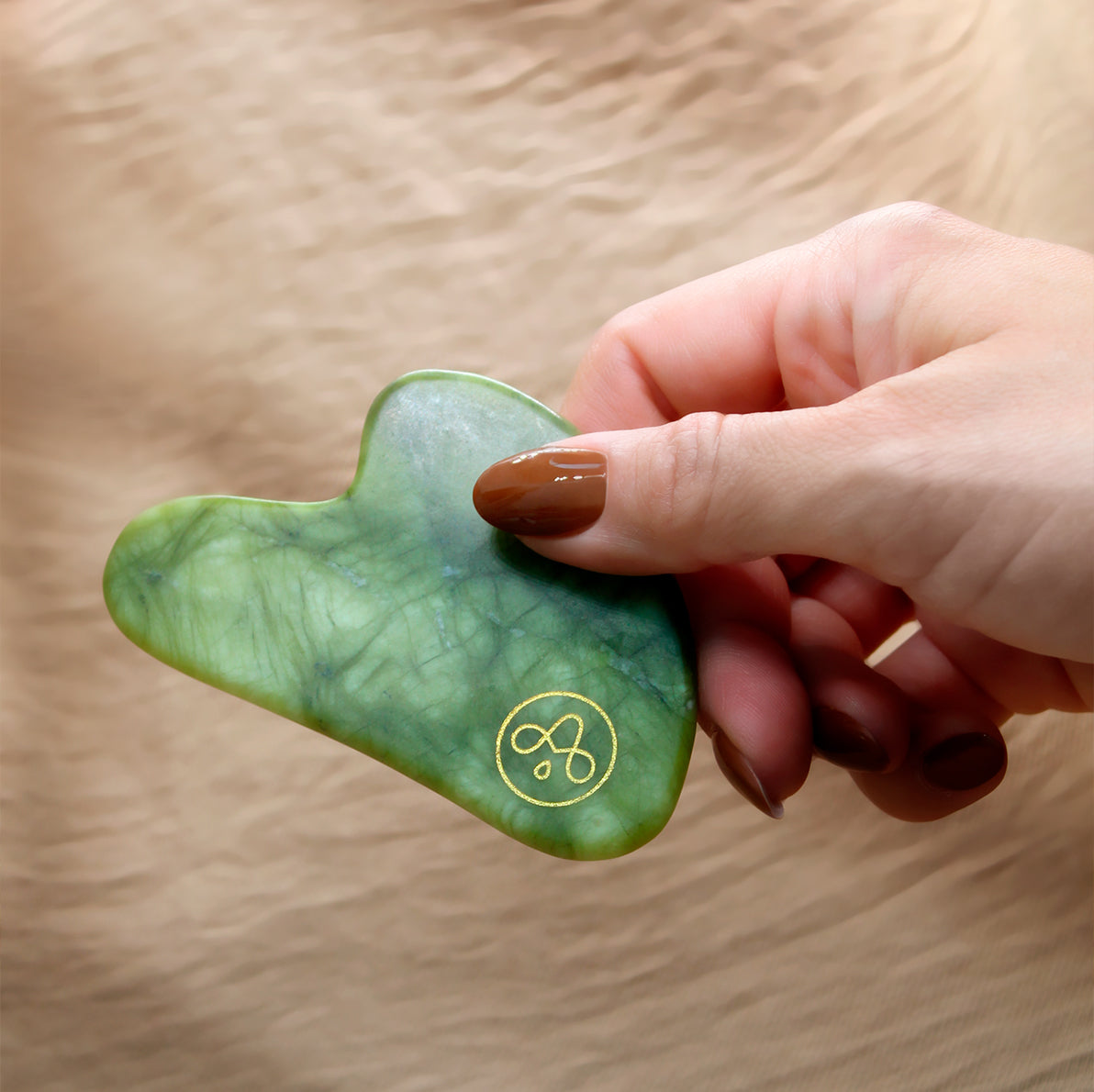 Guasha De Jade Verde